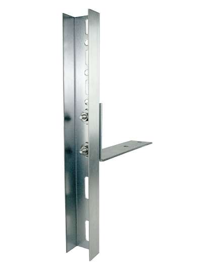 Afbeeldingen van GB dakrandsteun - 700x40x60x40x2,5mm - zink magnesium