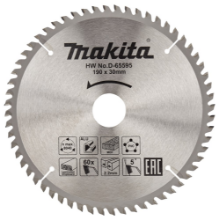 Afbeeldingen van Makita Zaagb multi 190x30 60T 5g D-65595