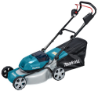 Afbeeldingen van Makita Grasmaaier 46cm - 2X18V 2x5.0 Ah accu - Inclusief duo snellader in doos