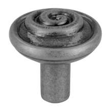 Afbeeldingen van Siro Meubelknop metaal - L 30mm/H 29mm/B 30mm - antiek zilver 