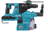 Afbeeldingen van Makita Combihamer DHR283ZWJU - 2x18v - met stofafzuiging in MBox 
