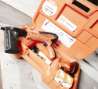 Afbeeldingen van Spit kruitschiethamer Spitfire P370 - 10 nagels in magazijn - in koffer
