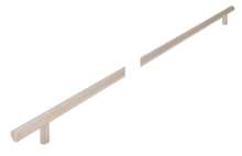 Afbeeldingen van Siro Meubelgreep metaal - boorafstand 608mm/L 688mm/H 32mm/B 12mm nikkel mat 