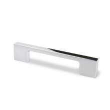 Afbeeldingen van Hettich Greep Belluno, boorafstand 96, L 130 mm, B 9 mm, H 28 mm, glans verchroomd