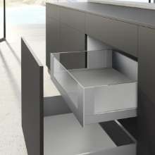 Afbeeldingen van Hettich AvanTech YOU Glazen inzet voor vorm te geven inliggend front, voor kastbreedte 1200 mm,  volledige hoogte
