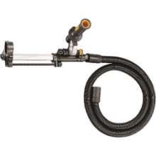 Afbeeldingen van DeWalt stofafzuigtelescoop D25301D-X - geschikt voor SDS+ boorhamers - inclusief rubberen slang met 43mm adapter 