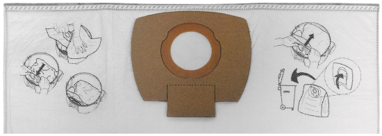 Afbeeldingen van Makita Filter Stofzak P-72899