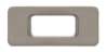 Afbeeldingen van Siro Meubelgreep metaal - boorafstand 32mm/L 54mm/H 24mm/B 10mm RVS effect 