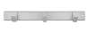 Afbeeldingen van Siro Haaklijst metaal - boorafstand 312mm/L 332mm/H 47mm/B 44mm mat aluminium 