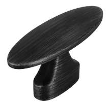 Afbeeldingen van Siro Meubelgreep metaal - boorafstand 16mm/L 56mm/H 28mm/B 20mm antiek ijzer 