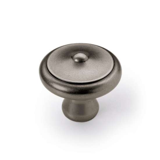 Afbeeldingen van Hettich Knop Fossa, H 35,5 mm, ø 40 mm, tinkleurig