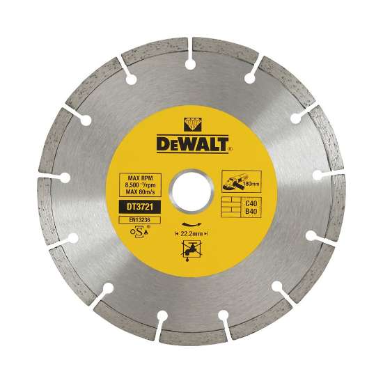 Afbeeldingen van DeWALT Diamant zaagblad droog DT3721