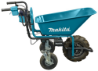 Afbeeldingen van Makita kruiwagen DCU180ZX2 - 18v - met 90liter bak 