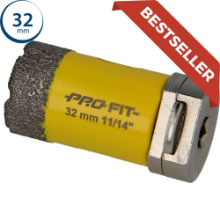Afbeeldingen van ProFit diamantboor 32mm geint.adapter