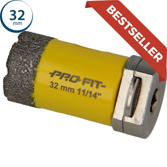 Afbeeldingen van ProFit diamantboor 32mm geint.adapter