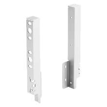 Afbeeldingen van Hettich Set achterwandverbinder ArciTech 218 mm, wit, links en rechts