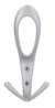 Afbeeldingen van Siro Kapstokhaak metaal - boorafstand 25mm/L 161mm/H 71mm/B 76mm - aluminium 