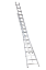 Afbeeldingen van Aluminium ladder - 2-delige opsteekladder