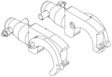 Afbeeldingen van Altrex Adapter RS Modulaire Triangelbrug - links 