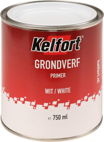Afbeeldingen van Kelfort Grondverf Wit 750ml