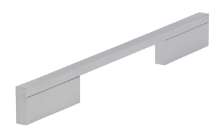 Afbeeldingen van Siro Meubelgreep metaal - boorafstand 160/256mm/L 284mm/H 29mm/B 10mm chroom glanzend 