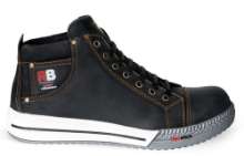 Afbeeldingen van Redbrick schoen Gold s3  hoog zwart