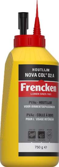 Afbeeldingen van Frencken Houtlijm nova col a - 750 gram