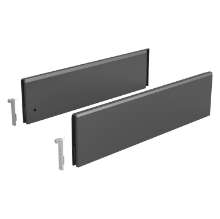 Afbeeldingen van Hettich TopSide ArciTech,  650 mm, (218/ 94, 250/126) antraciet, links en rechts