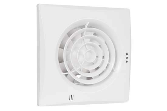 Afbeeldingen van Badkamer-/toiletventilator Silencio 100 T wit
