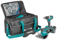 Afbeeldingen van Makita gereedschapstas E-15469 - 33 liter - zwart/blauw