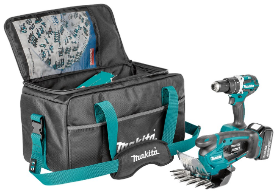 Afbeeldingen van Makita gereedschapstas E-15469 - 33 liter - zwart/blauw