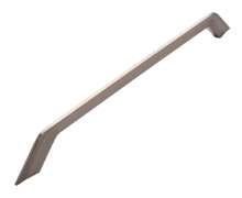 Afbeeldingen van Siro Meubelgreep metaal - boorafstand 320mm/L 370mm/H 33mm/B 10mm RVS effect 