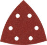Afbeeldingen van Kelfort schuurvel delta 96mm rood 10st.