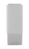 Afbeeldingen van Siro Kapstokhaak kunststof - boorafstand 20mm/L 51mm/H 57mm/B 22mm - wit 