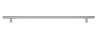 Afbeeldingen van Siro T-greep metaal - boorafstand 384mm/L 464mm/H 32mm/B 12mm - RVS