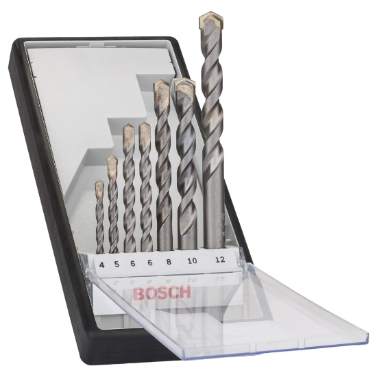 Afbeeldingen van Bosch 7-delige Robust Line betonborenset CYL-3