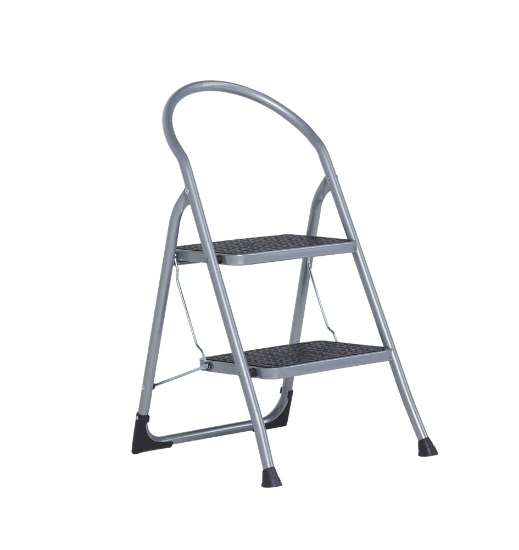 Afbeeldingen van Altrex Huishoudtrap Cromato Silver - 2 treden 