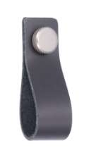 Afbeeldingen van Siro Hangende handgreep kunststof - L 76mm/H 21mm/B 25mm zwart/mat RVS-effect 