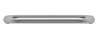 Afbeeldingen van Siro Meubelgreep metaal - boorafstand 96mm/L 106mm/H 29mm/B 10mm chroom glanzend 