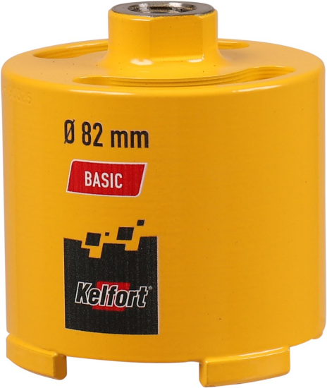 Afbeeldingen van Kelfort Diamant Dozenboor - 82mm - 4 Segmenten  Op=Op