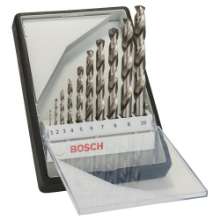 Afbeeldingen van Bosch 10-delige Robust Line metaalborenset HSS-G, 135°
