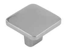 Afbeeldingen van Siro Meubelknop metaal - L 33mm/H 22mm/B 33mm chroom glanzend 