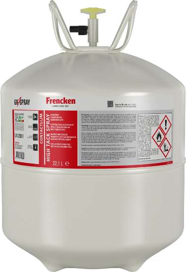 Afbeeldingen van Frencken Lijmdrukvat high tack - 22.1 liter - transparant