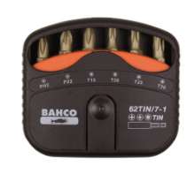 Afbeeldingen van Bahco bits set 7 Delig ph,pz,torx 