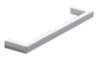 Afbeeldingen van Siro Meubelgreep metaal - boorafstand 128mm/L 136mm/H 28mm/B 8mm chroom glanzend 