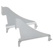 Afbeeldingen van Hettich Frontsteun voor schuifladesystemen, aluminiumkleurig, Links/Rechts