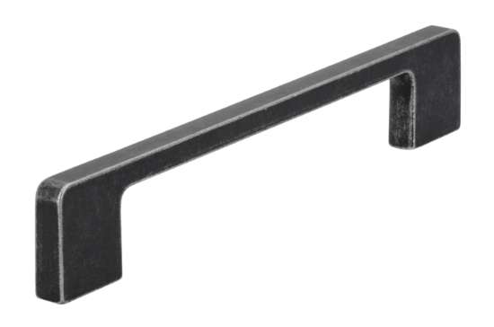 Afbeeldingen van Siro Meubelgreep metaal - boorafstand 160mm/L 172mm/H 30mm/B 9mm antiek ijzer 