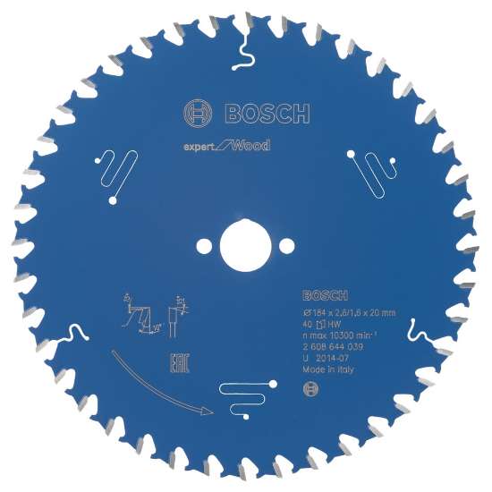 Afbeeldingen van Bosch Cirkelzaagblad Expert for Wood
