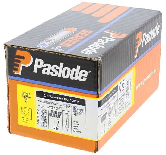 Afbeeldingen van Paslode schroefnagel - TX15 2.8/3.2x65mm - inox A2 