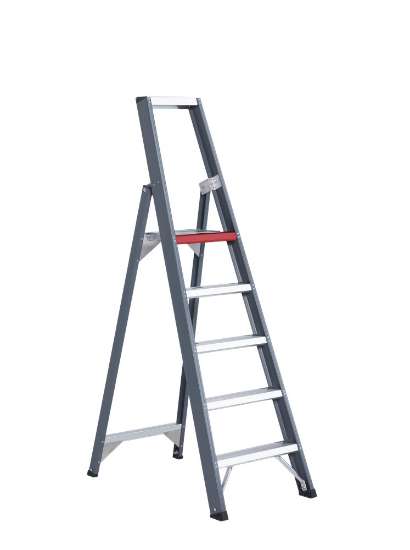Afbeeldingen van Altrex enkel oploopbare trap Falco - 5 treden 